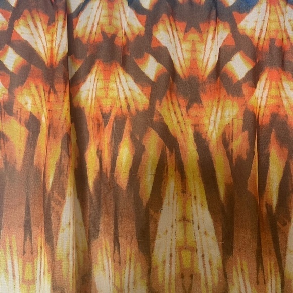 Arden B Boho Tribal Printed Maxi Skirt Size Small - Picture 10 of 11